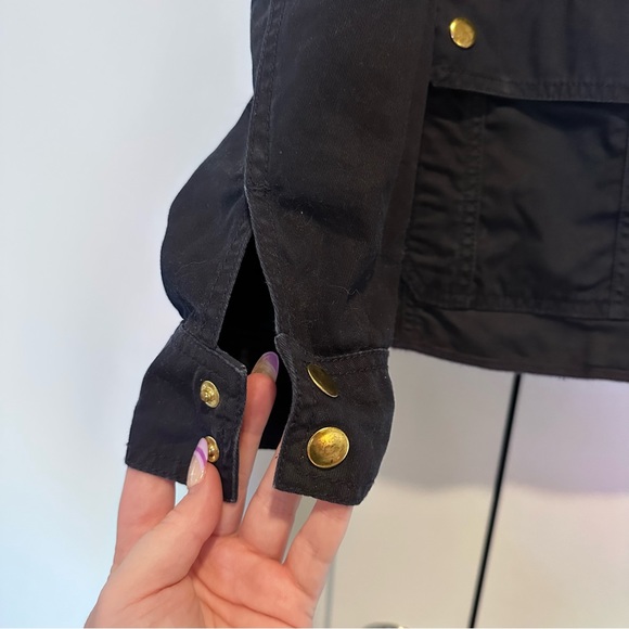 J.Crew Relaxed Boyfriend Field Jacket in Navy - Picture 10 of 15